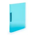 PP-Binder mit Schnellverschluss. Linien blau